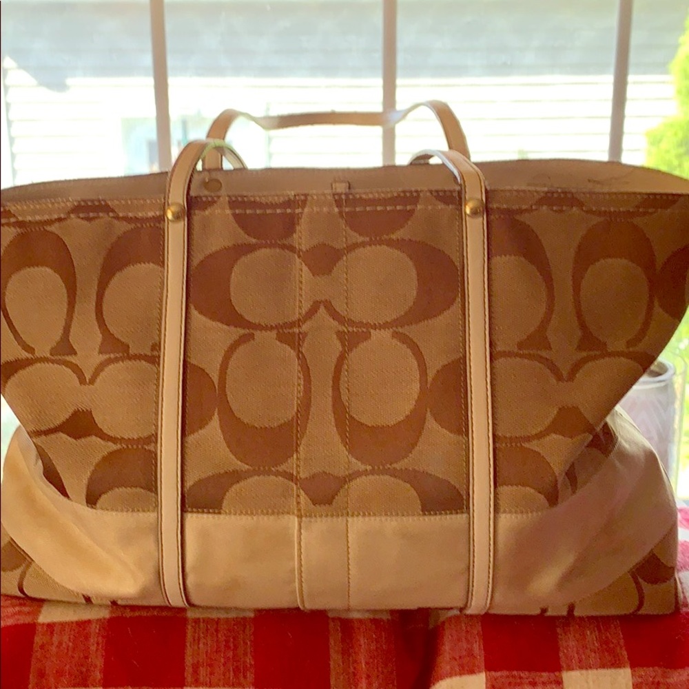 Coach Tote < Authentic >